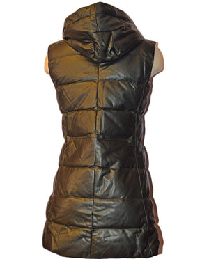 Hooded Leather - BLACK