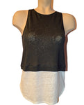 Luella Tank  - BLKWHT