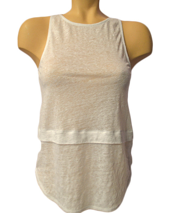 Luella Tank - WHITE