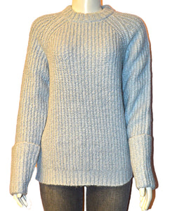 Large Cuffed Sweater POWBLUE