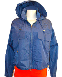 Cropped Anorak - LIBBLUE