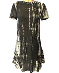 Louise Dress - BLKWHT